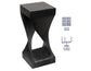 Solana Solid Wood Accent Table, Black Finish
