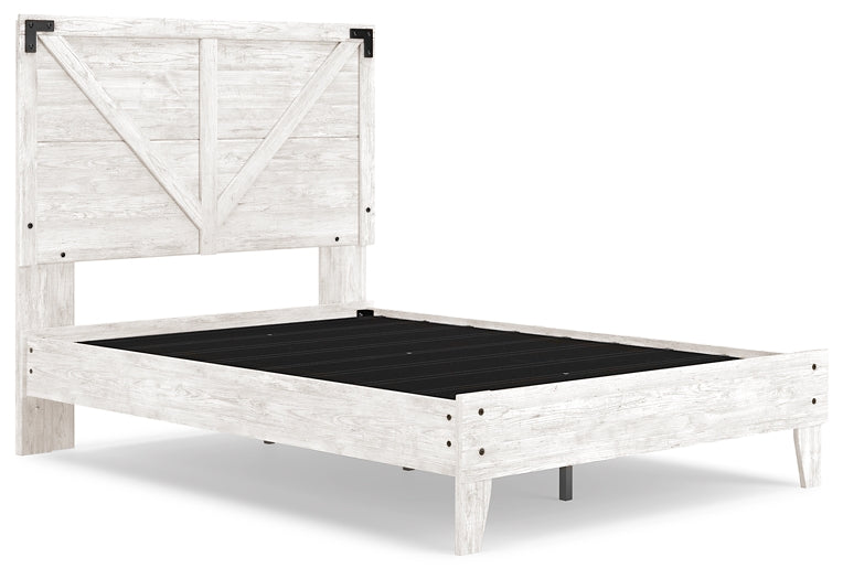Shawburn  Crossbuck Panel Platform Bed