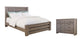Zelen King Panel Bed with Dresser