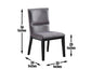 Amalie Grey 5-Piece Dining Set
(Table & 4 Chairs)