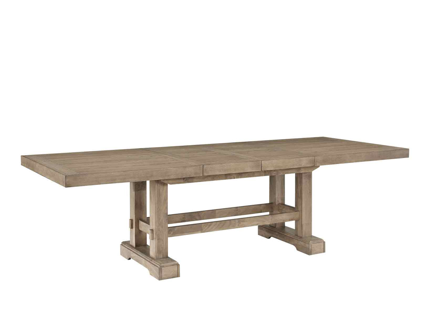 Napa 108-inch Dining Table with 2/18-inch Leaves, Sand