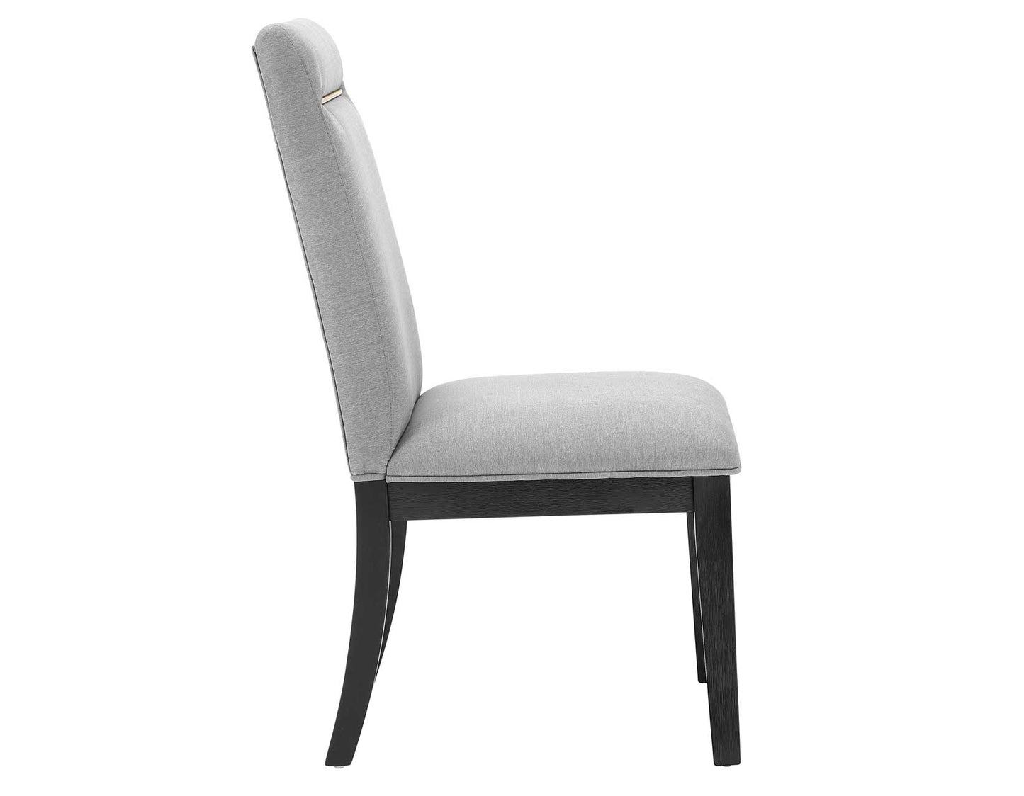 Yves Performance Side Chair, Grey